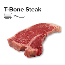 t-bone steak