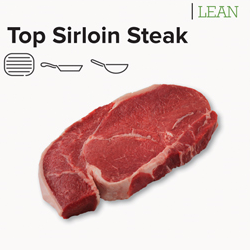 top sirloin steak